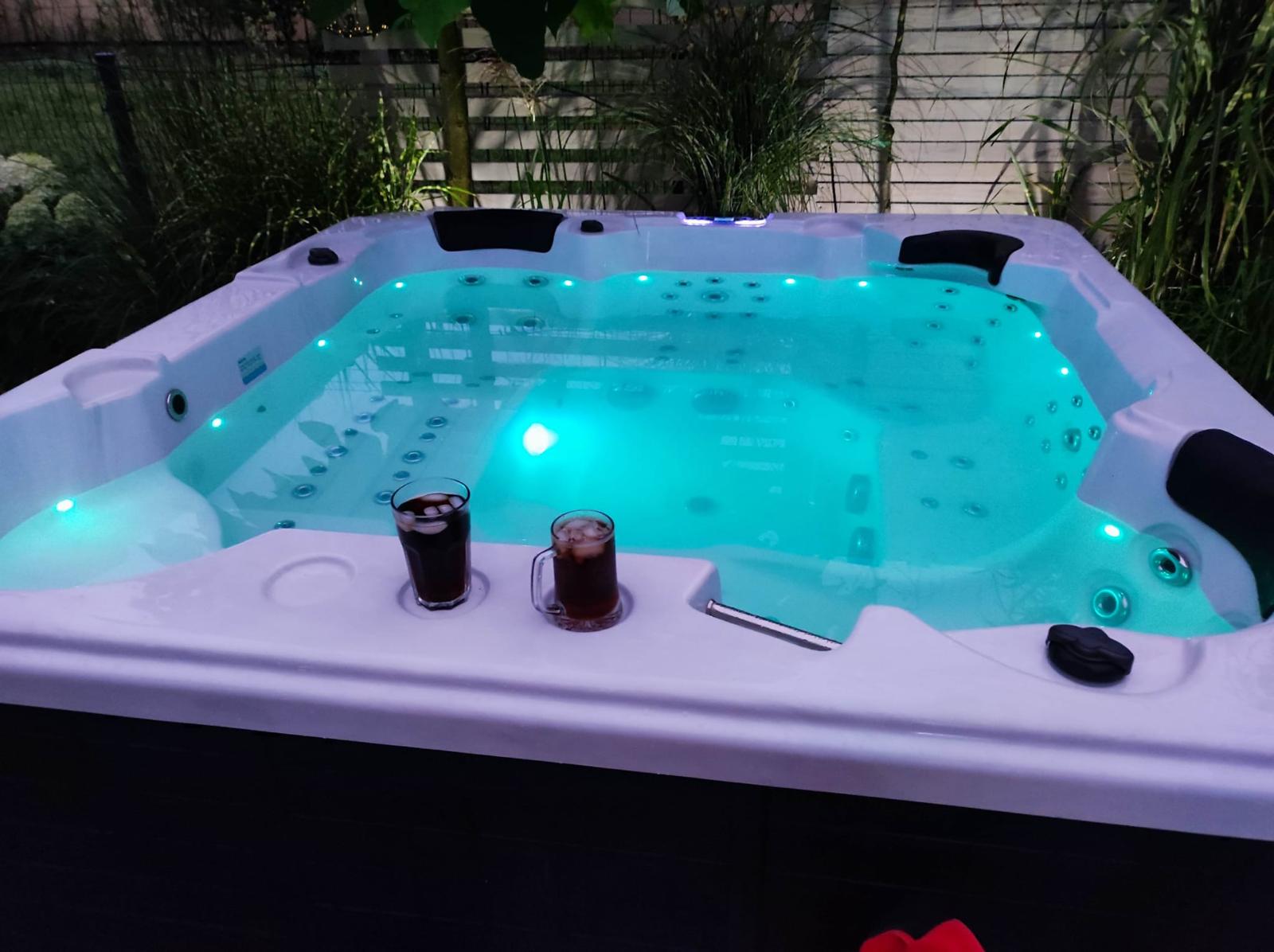 Skandynawska Wanna SPA JUPITER PREMIUM + 95 dysz 1600l Całoroczna – zdjęcie 8